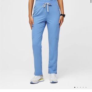 High Waisted Yola Skinny Scrub Pants